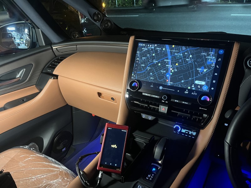 運転席からの眺めは最高です。